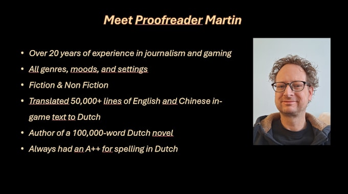 proofread the dutch on your website