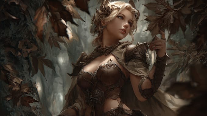 dnd, fantasy character and dnd character