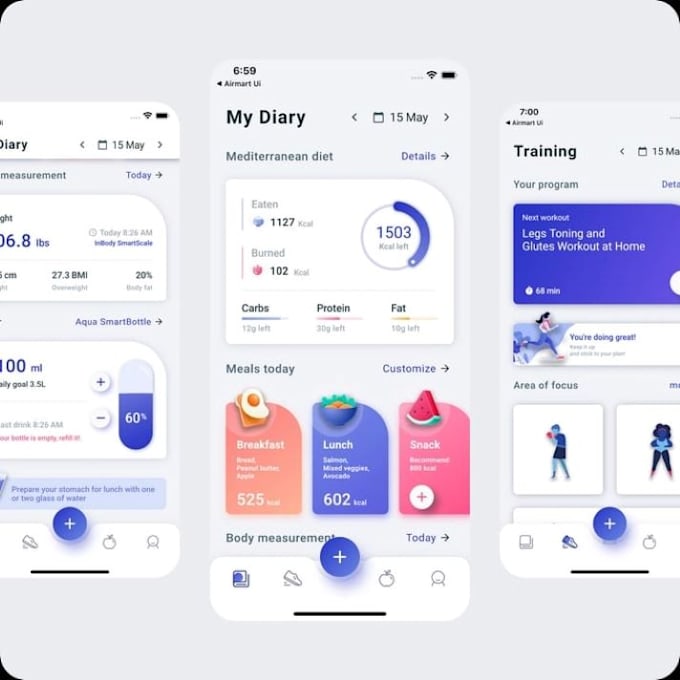 develop flutter mobile app with firebase integration