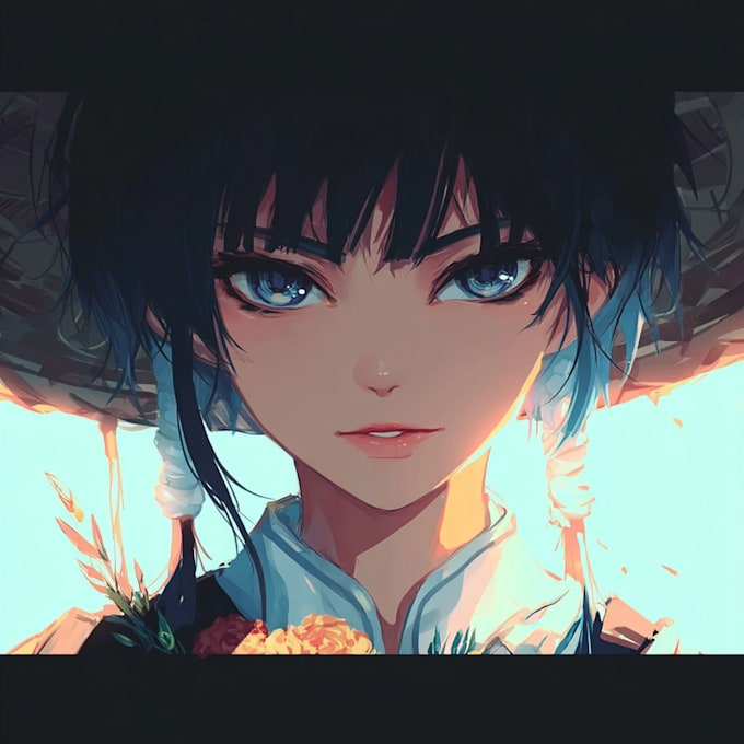 draw anime style art illustration