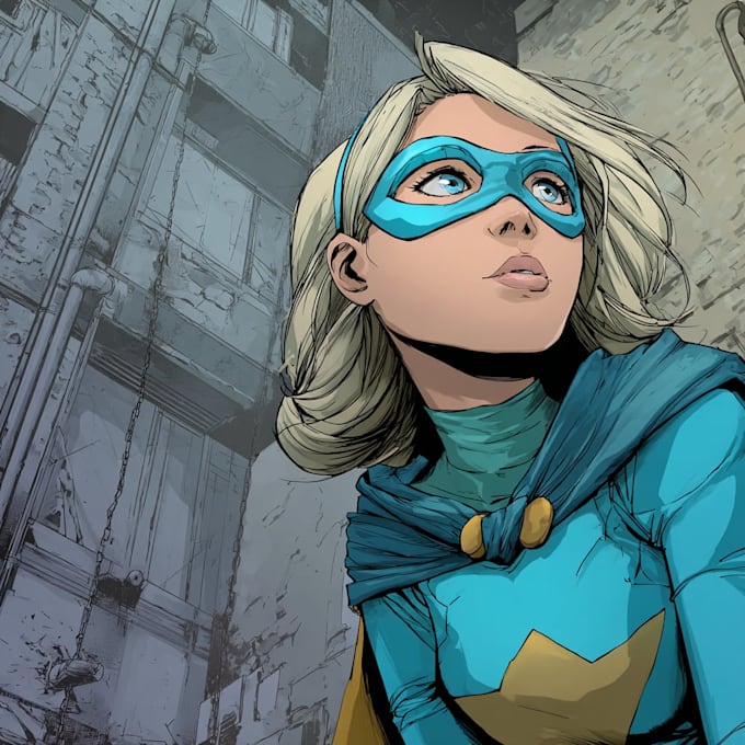 do a superhero comic for you