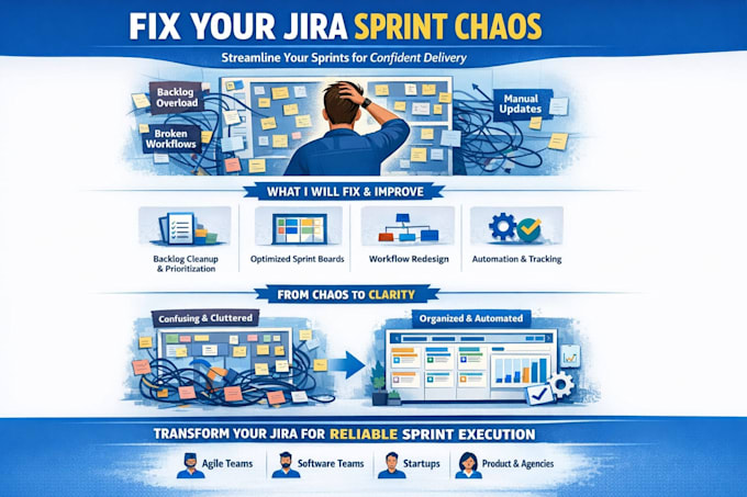 fix jira sprint chaos clean backlog redesign workflows and automate tasks