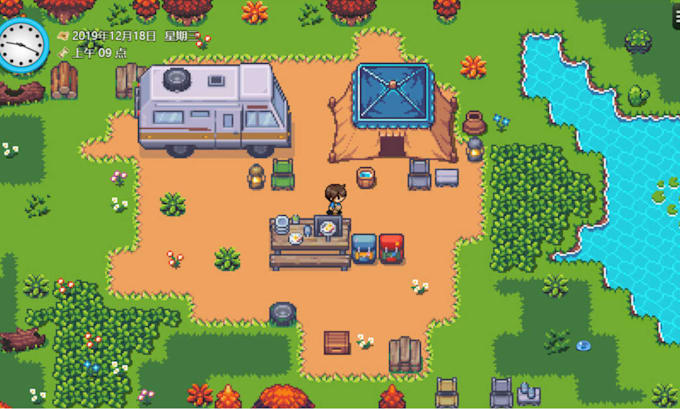 Do pixel art tileset background rpg maker game environment assets pixel ...