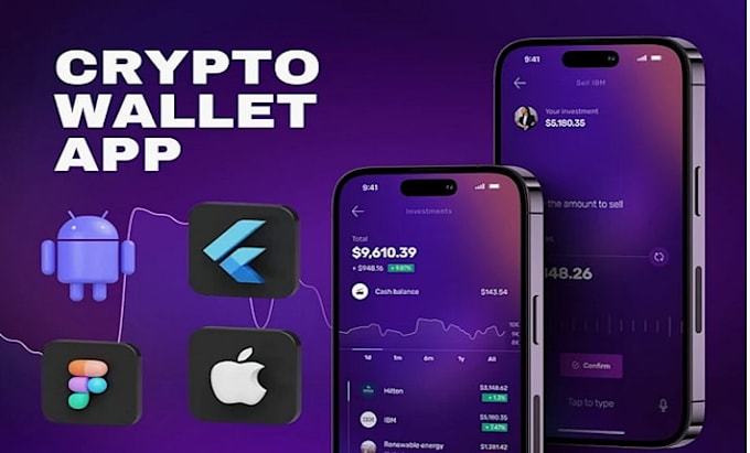 build crypto exchange website, crypto wallet app, p2p exchange platform