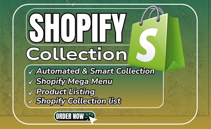 create easy to navigate shopify collection menu, shopify mega menu, automated