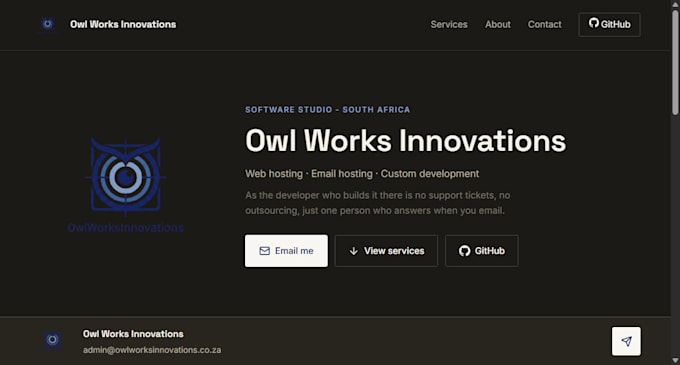 create a website for you
