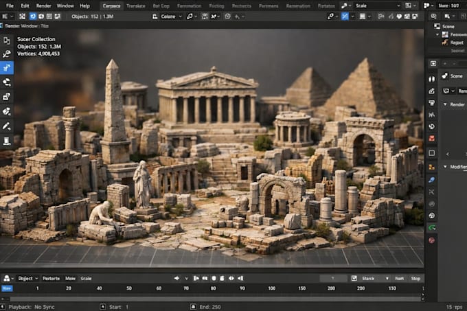 create scale miniature building, landmark monument models house model printing