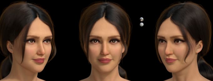 Custom 3d digital double model,avatar for frame vr,anime avatar ...