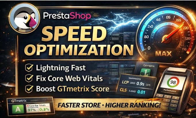 speed up and optimize your prestashop store for better performance