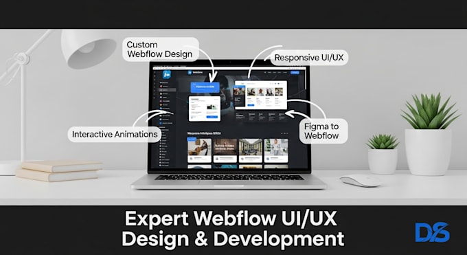 design, redesign, or develop webflow website, webflow expert