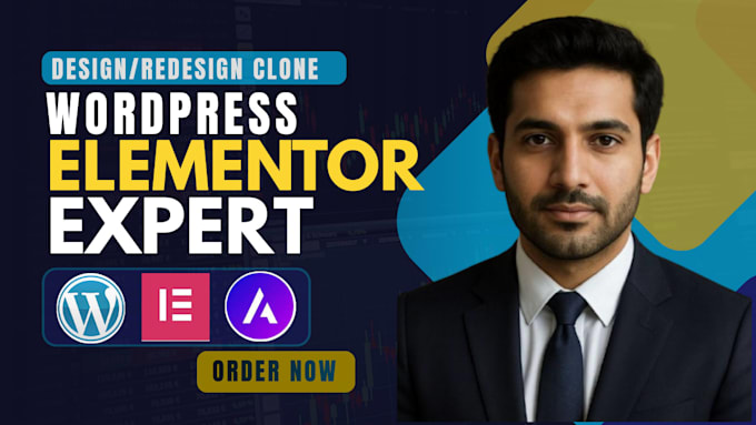 fix wordpress elementor footer header layout and redesign issues