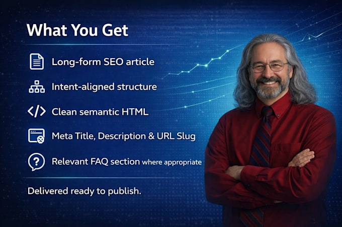 write premium semantic SEO content in clean semantic HTML