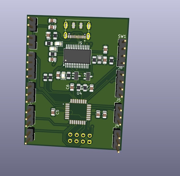 automotive pcb engineering, rf circuit, pcb board design and circuit schematic
