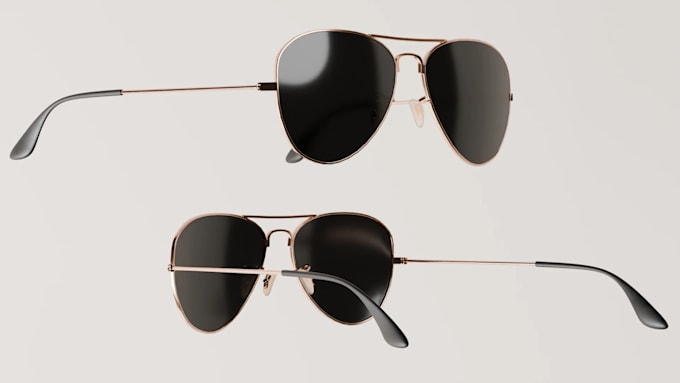 create realistic 3d sunglasses modelling, 3d printing 3d eyeglasses design