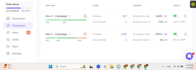do linkedin outreach automation setup using dripify