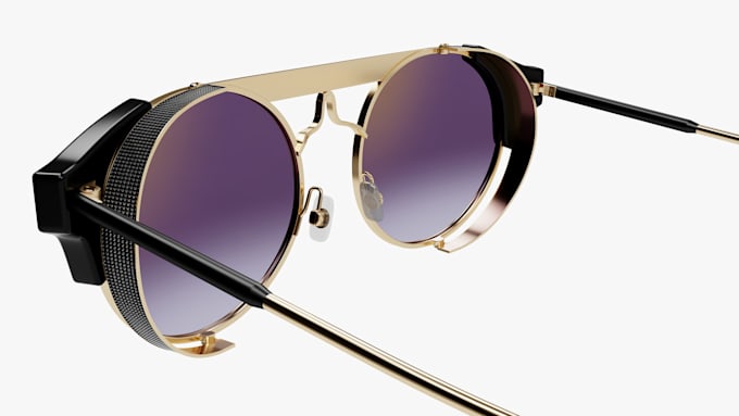 design, model, and render realistic 3d eyewear, sunglasses, and frames