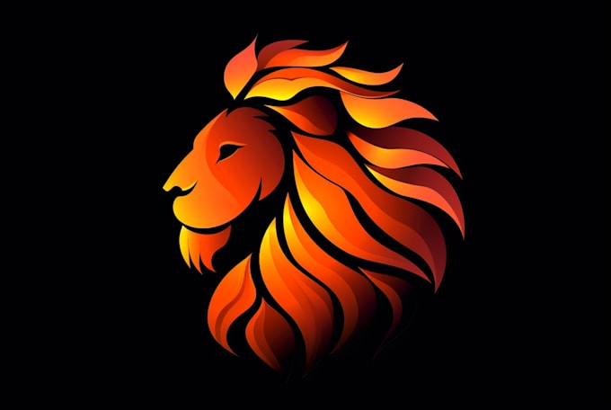 design professional lion, tiger, puma, cheetah logo