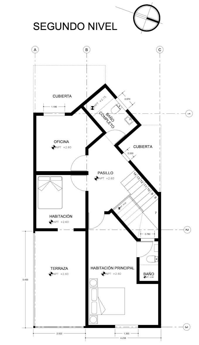do a 2d or 3d architectural design project