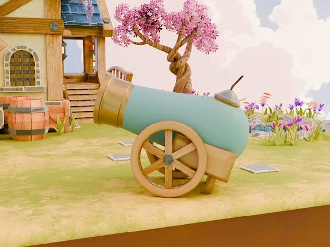 create 3d scenes for your game