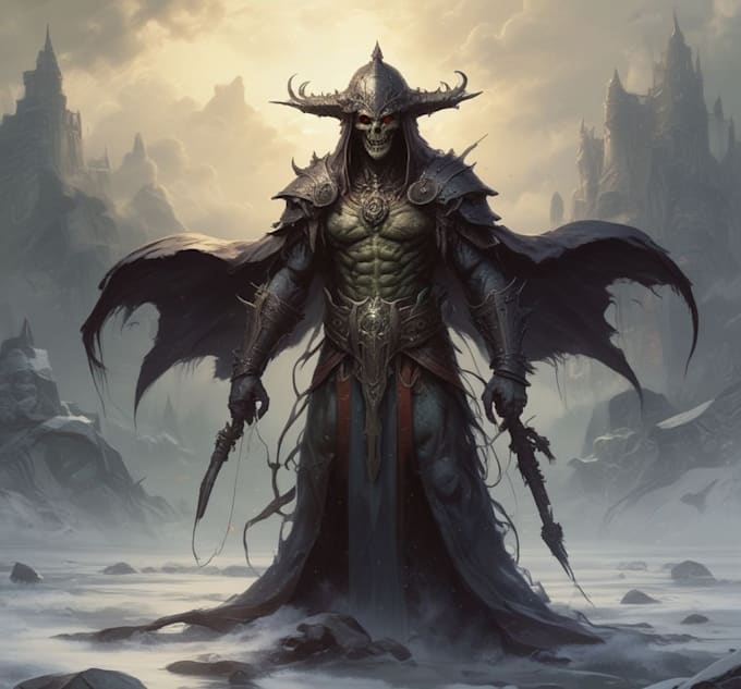 fantasy horror and fantasy horror character