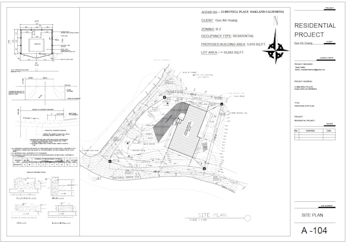 create a site plan or plot plan for city permit approval fast