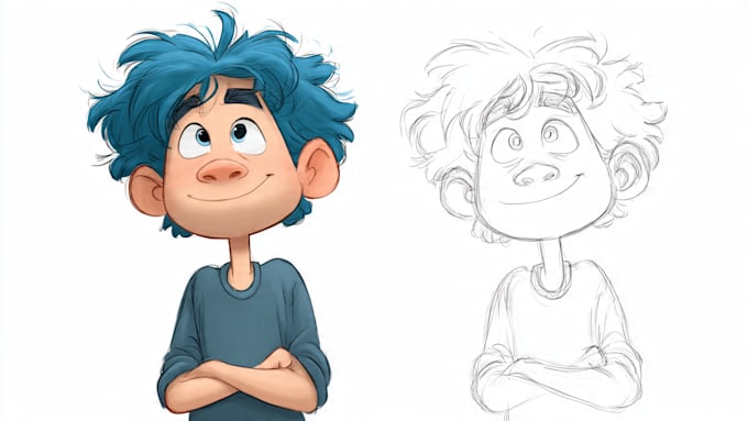 create an original cartoon character