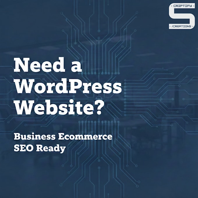 create a professional wordpress business website for your brand