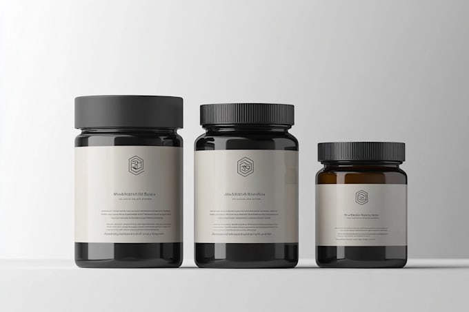 create premium label design and packaging design