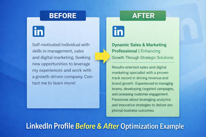linkedin profile optimization for jobs