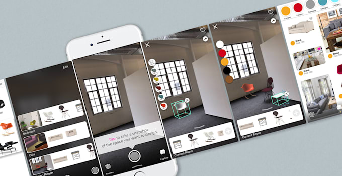 develop augmented reality app camera app vr ar game app lindar scanner app