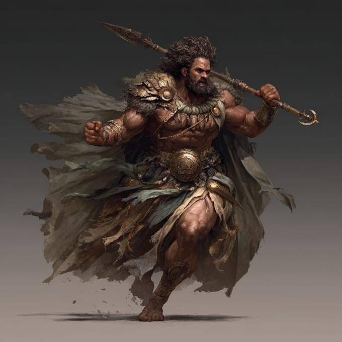 Design fantasy character, illustration and concept art by Aesairaba ...