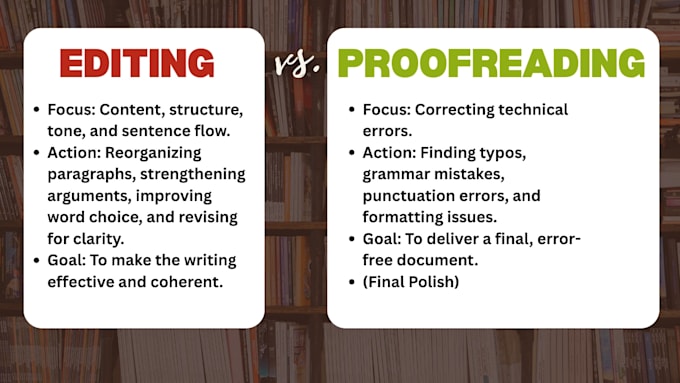 edit and proofread your childrens story