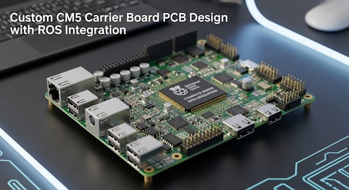 develop custom cm5 carrier board pcb with ros robotics integration