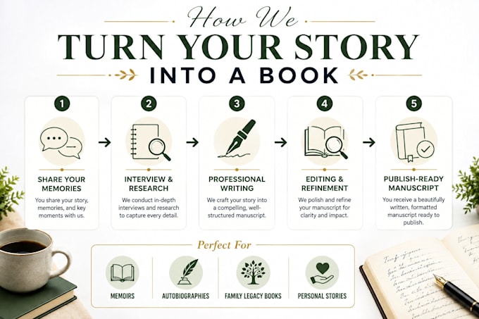 ghostwrite your memoir, autobiography and life story with your authentic voice