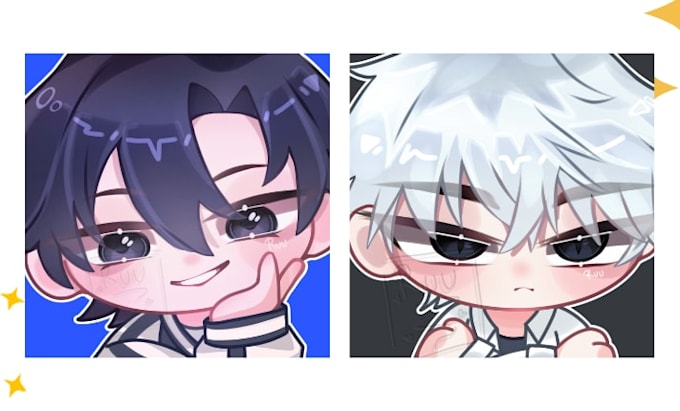 create adorable chibi character for you