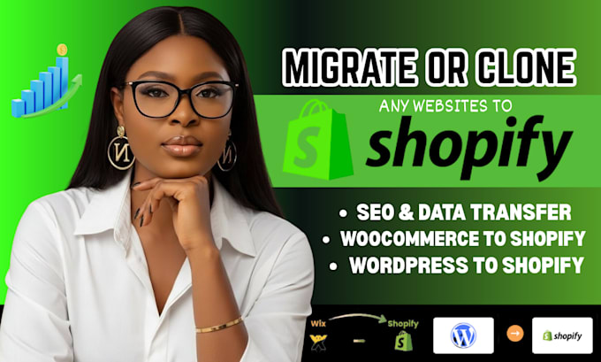copy clone website migrate wordpress to shopify website migration wix to shopify