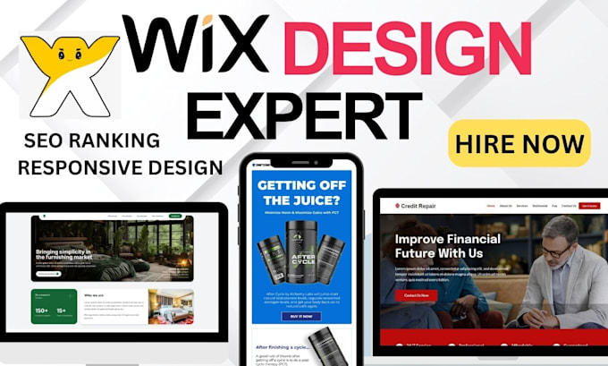wix website product design, redesign wix website, wix online store adi developer