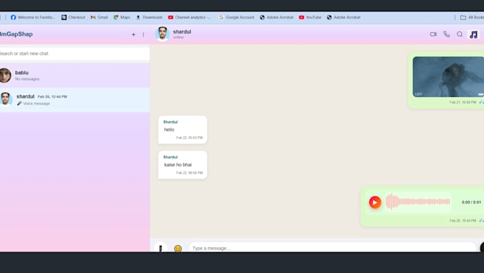 develop custom web application, node js app, or javascript web app