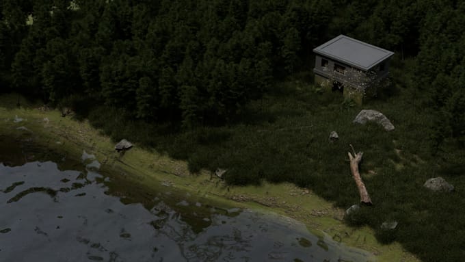 create 3d environments and level design for games