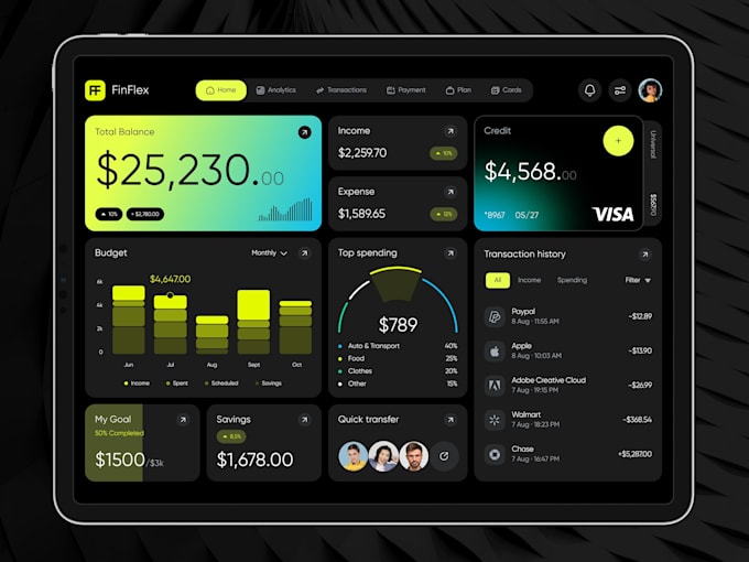 develop a secure blockchain fintech app with crypto wallet and trading