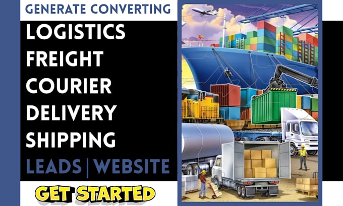 generate transport logistics, freight leads, supply chain, transport website