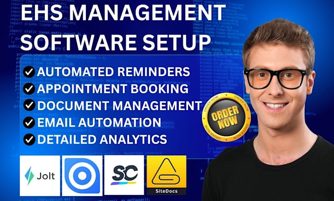 setup ehs management jolt ninox safetyculture sitedocs corfix goaudits cority