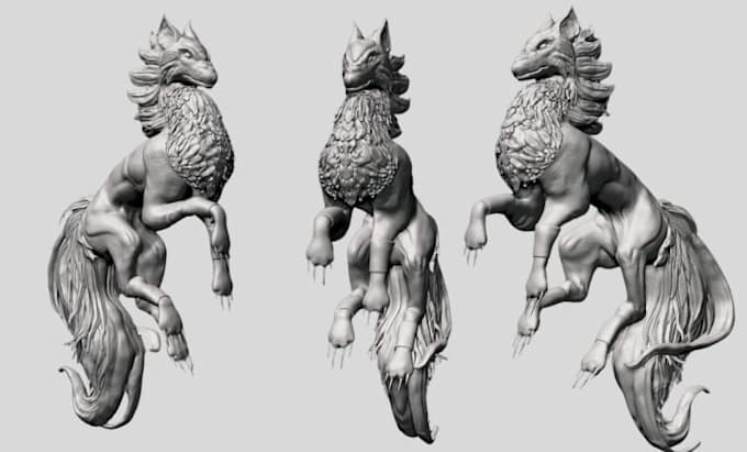 create character modeling 3d model rigging 3d toys action figure for 3d printing