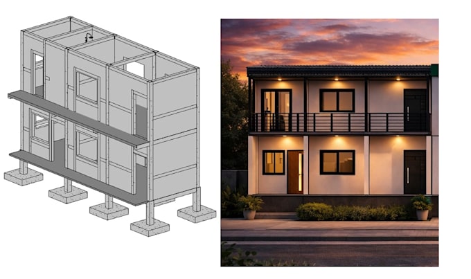 prepare construction cost estimation and material takeoff
