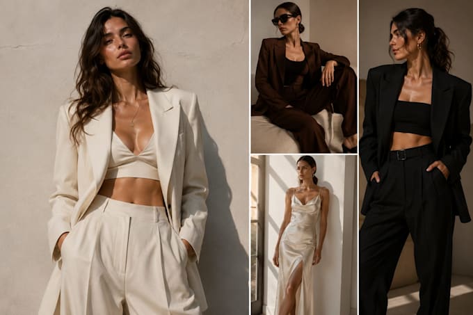 create photorealistic ai fashion photography