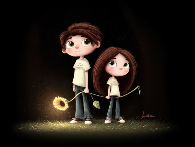 make children book cover and children book illustrations