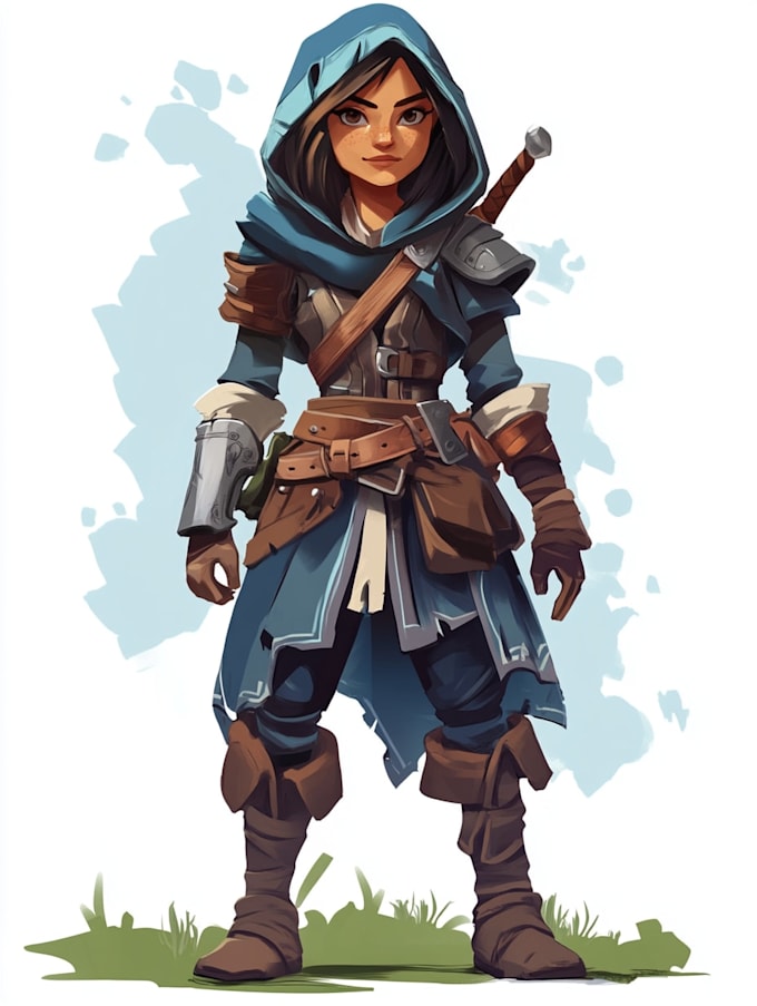 design you high quality 2d game character sprites