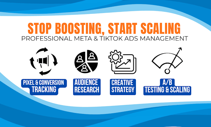 run high converting facebook ads and tiktok ads for ecommerce and shopify brand