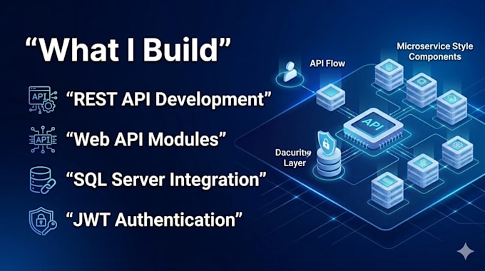 build asp net core web api with c sharp and sql server