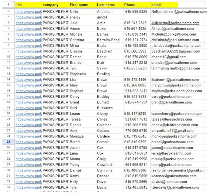 data entry, data mining, email leads, pdf to excel, web research, copy paste